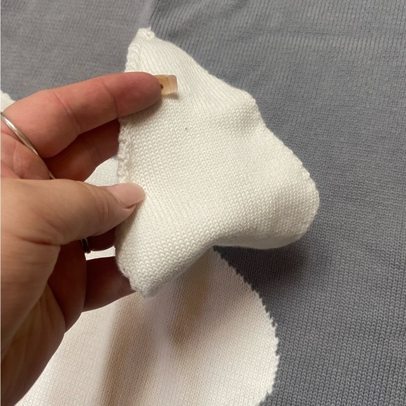 BUNNY Animal Blanket with Poof Tail & Fabric Ears - Picture 6 of 10